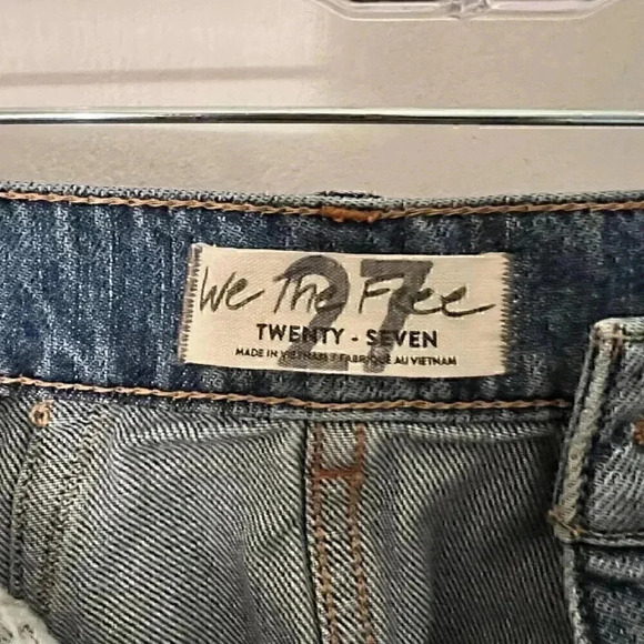 Free People Cosmico Jean Skirt size 27 - Picture 6 of 8